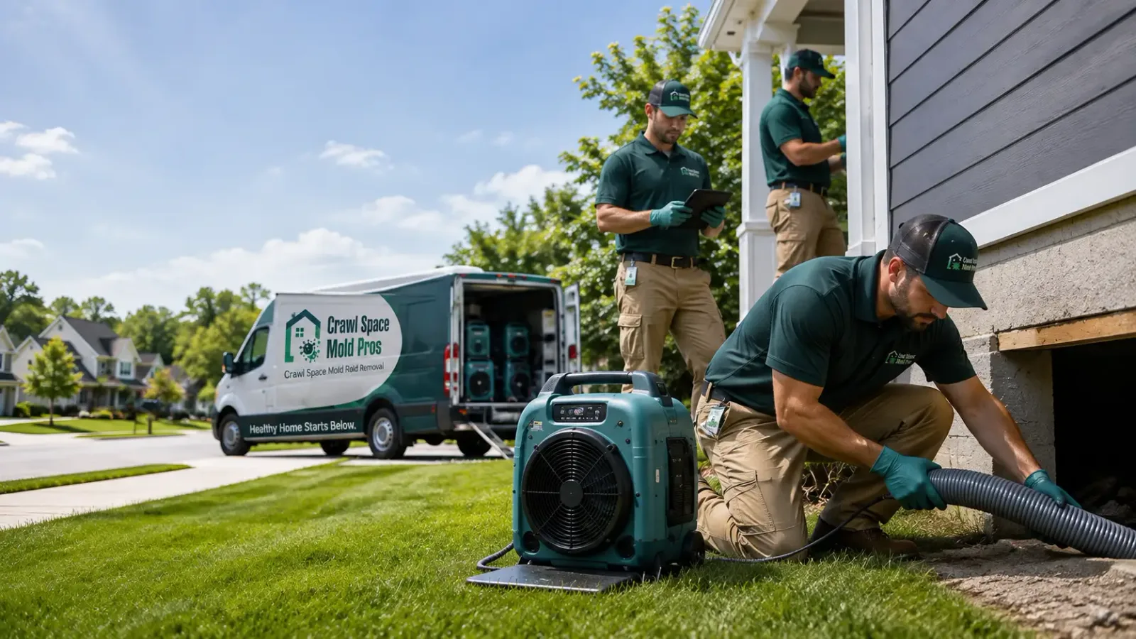 Crawl Space Mold Removal in Charlemont, MA